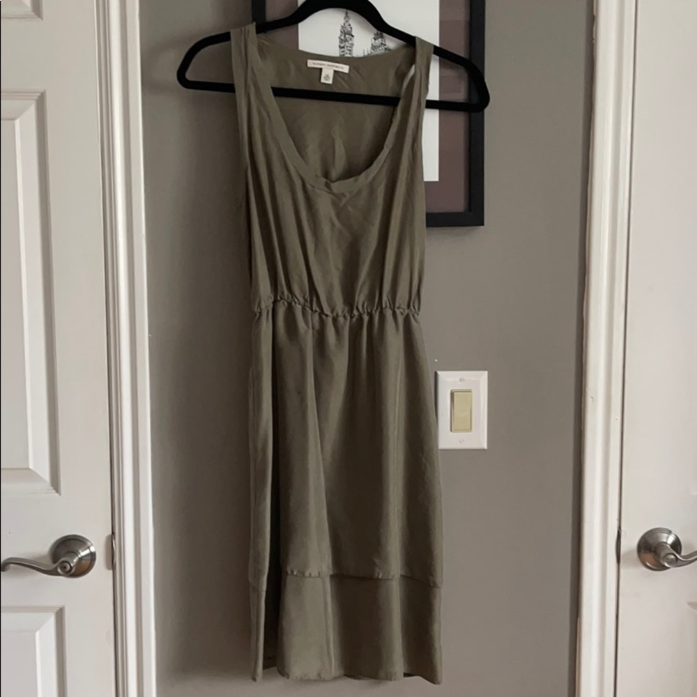 Banana Republic Olive Midi Dress